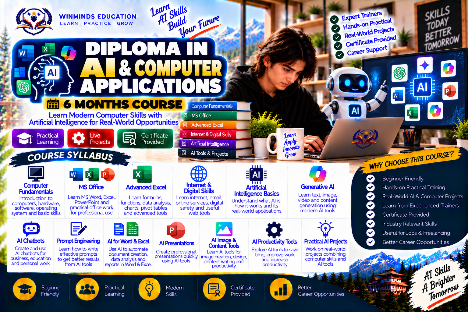 Diploma in AI & Computer Applications