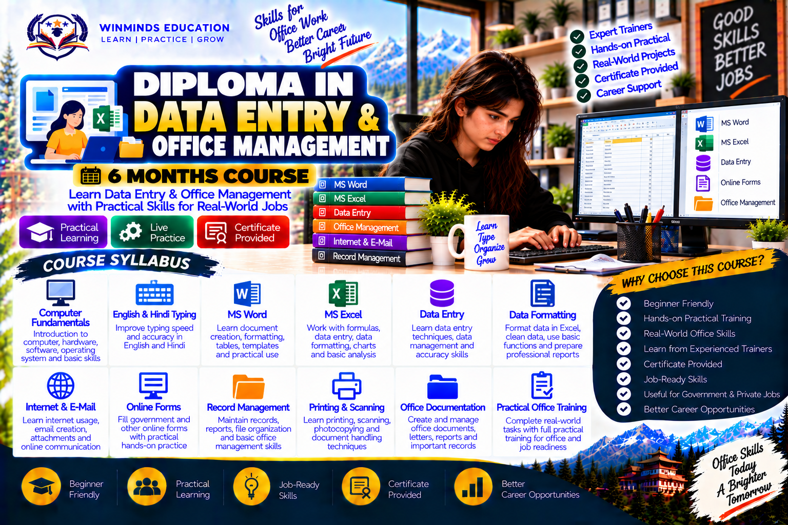 Diploma in Data Entry & Office Management