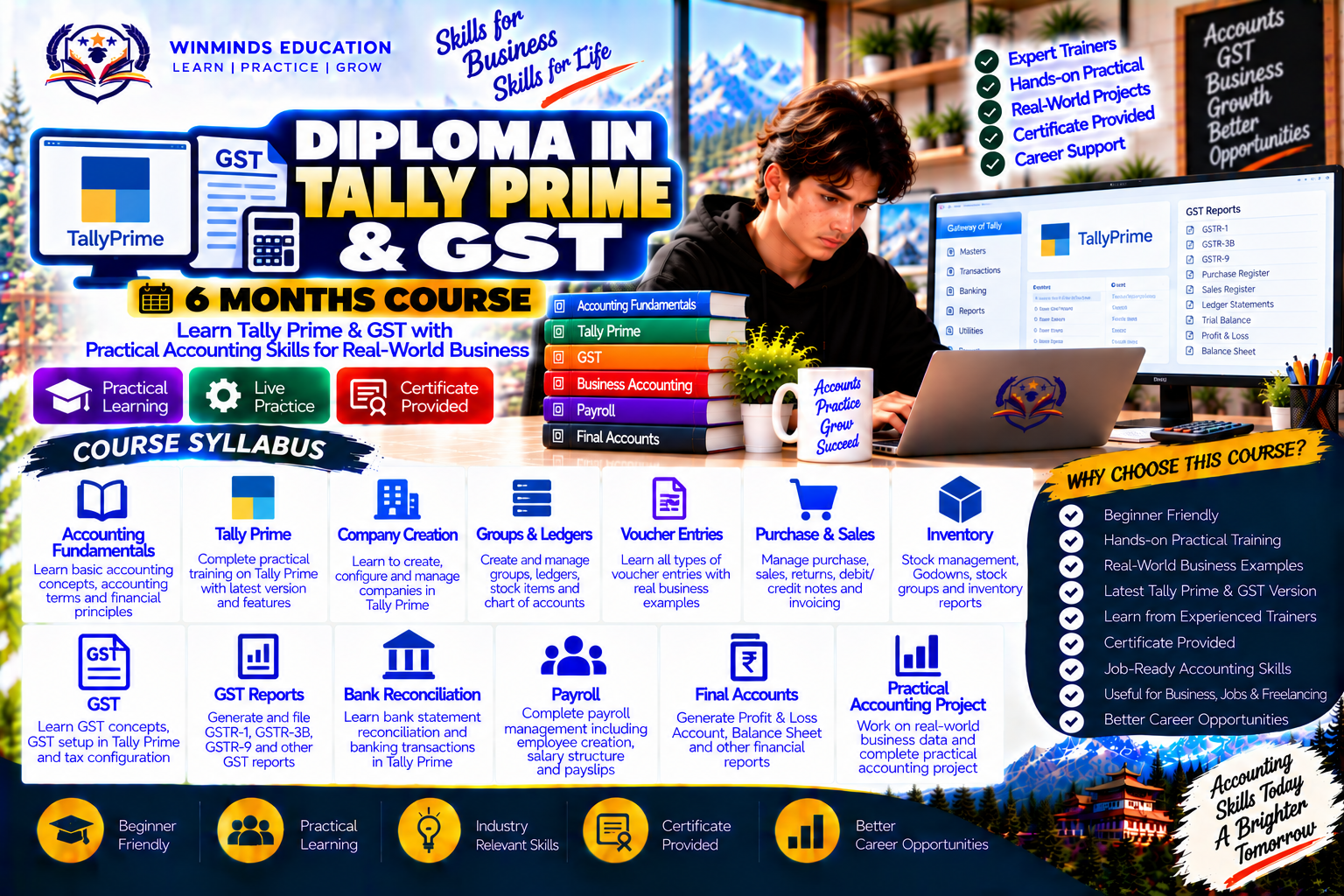 Diploma in Tally Prime & GST
