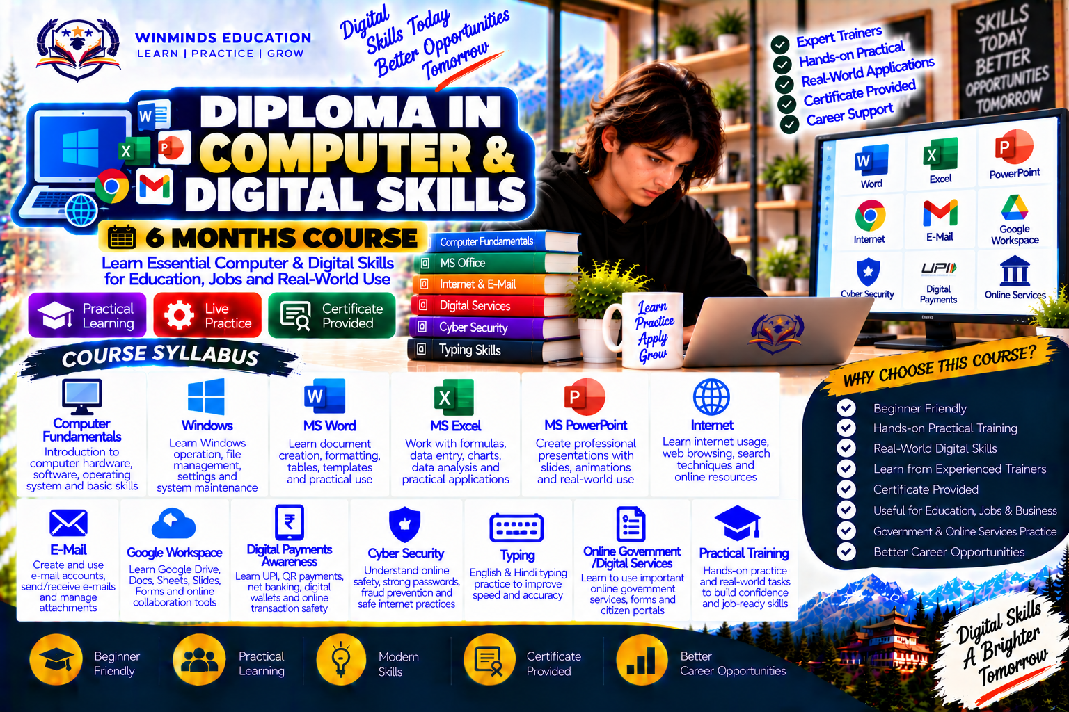 Diploma in Computer & Digital Skills