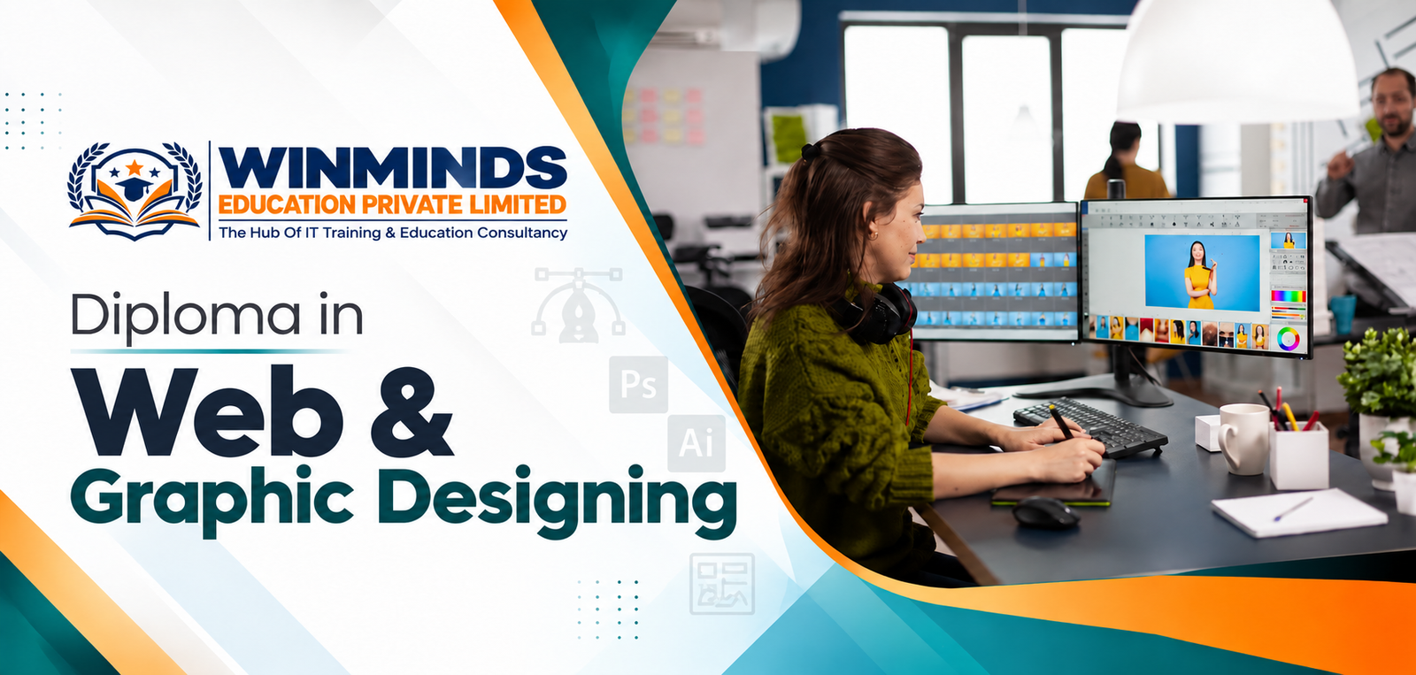 Diploma in Web & Graphic Designing